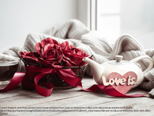 Verleihen Sie Ihrem Zuhause eine romantische Note zum Valentinstag